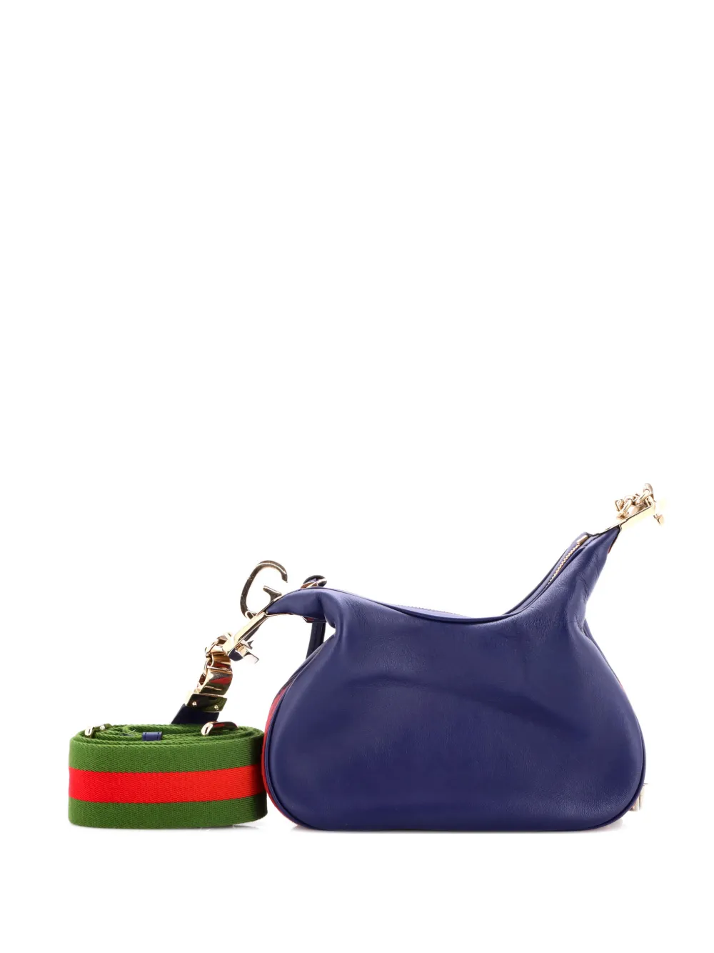 Gucci Pre-Owned Attache Shoulder Bag Leather Small crossbody bag - Blu