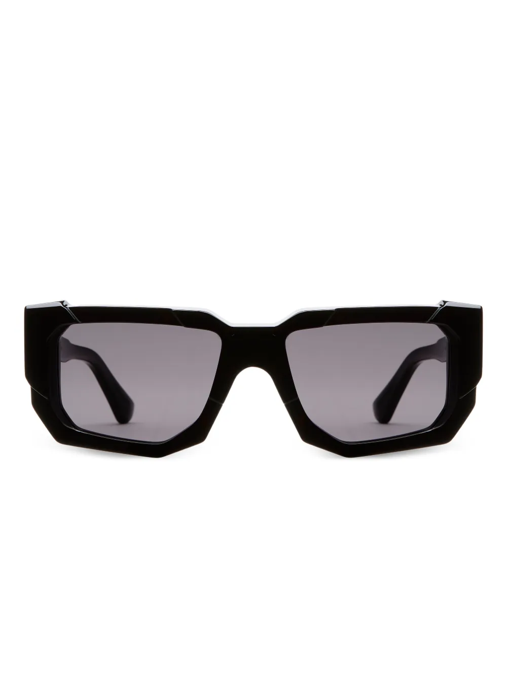 Kuboraum F6 geometric sunglasses - Nero