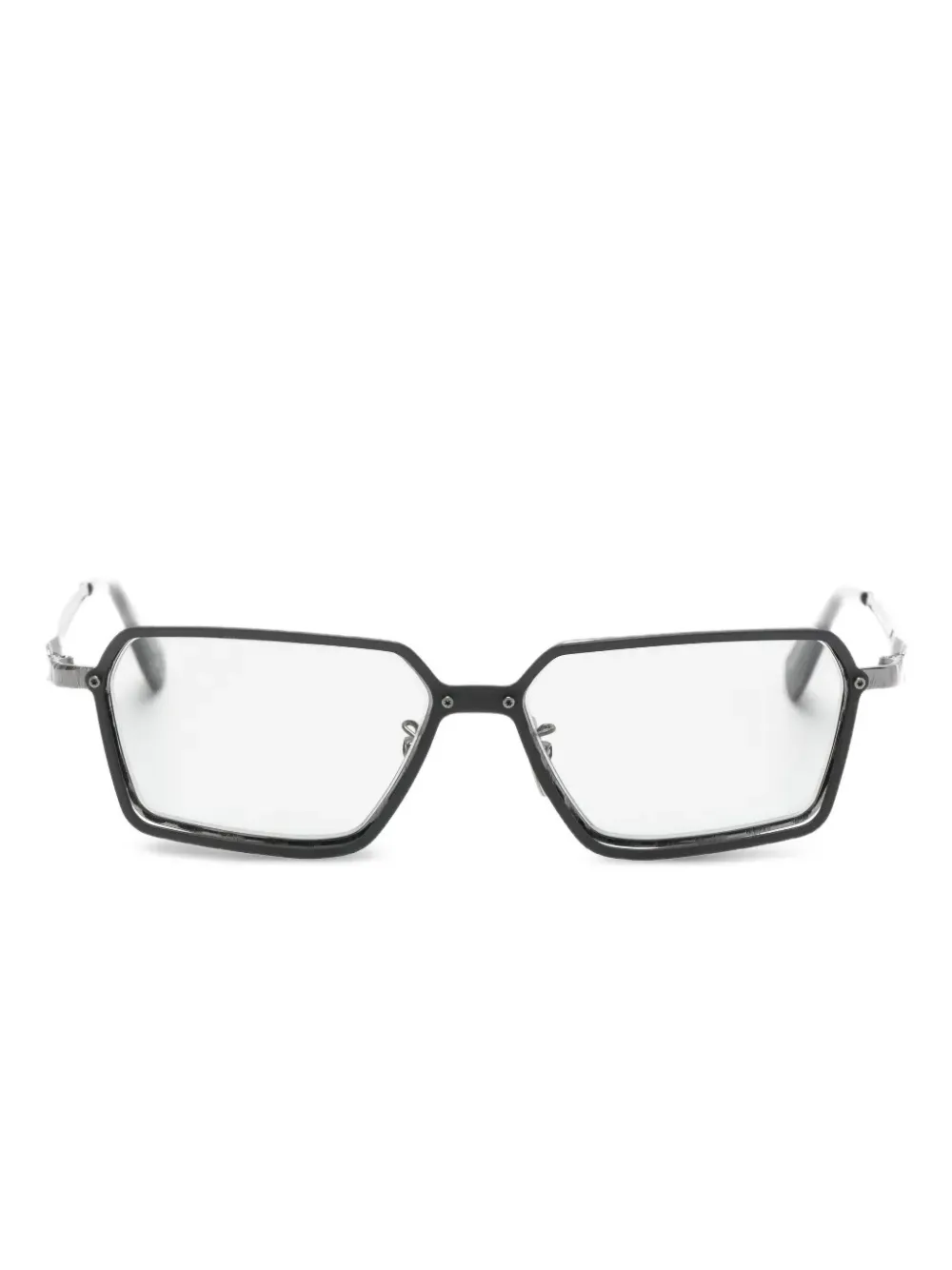 Kuboraum geometric-frame glasses | Black | Image 1