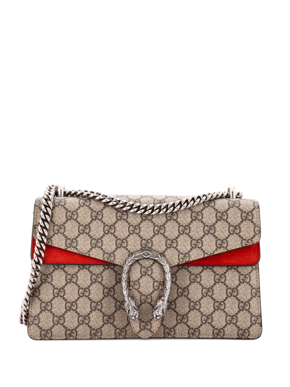 Gucci Pre-Owned Dionysus Bag GG Coated Canvas Small shoulder bag - Marrone