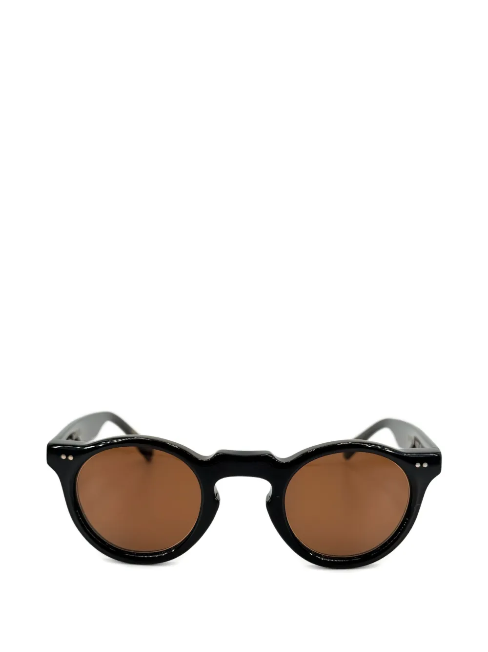 Josef Miller Melvin round-frame sunglasses - Nero