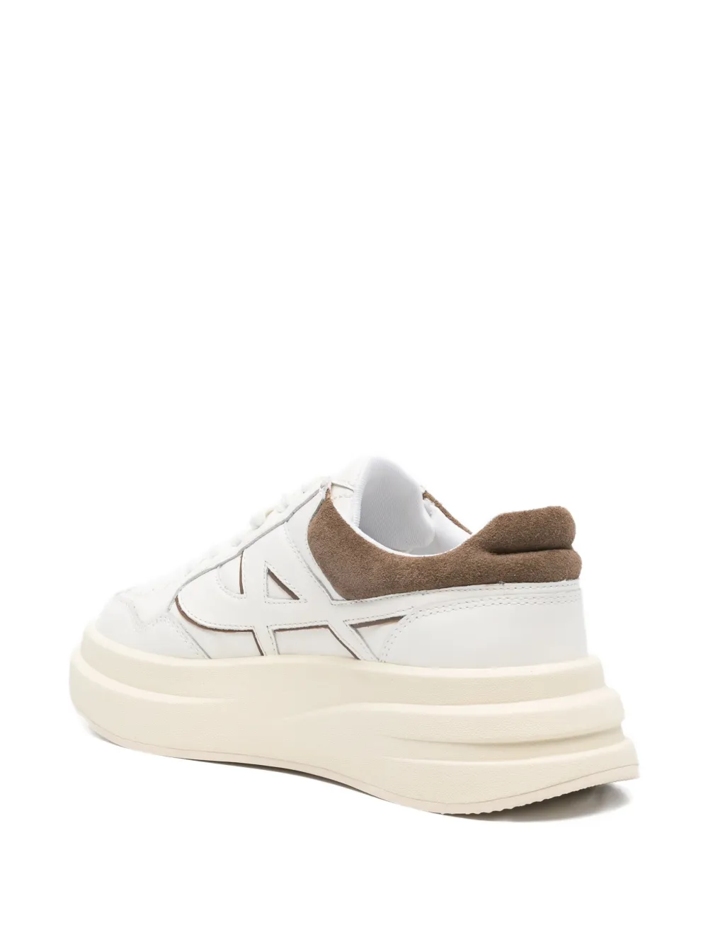 Ash Icon sneakers met plateauzool Beige