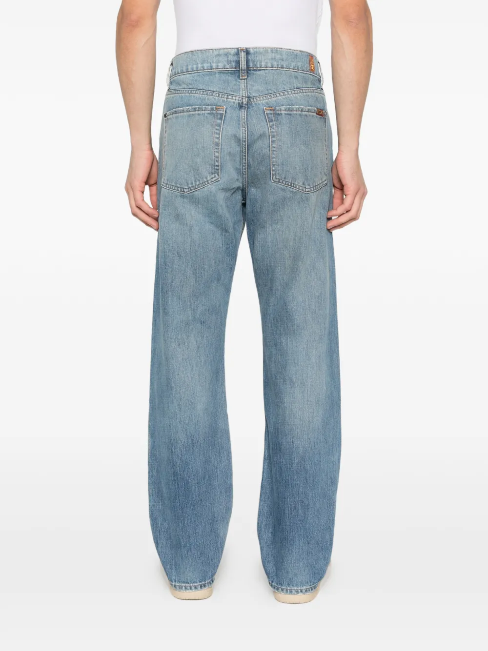 7 For All Mankind Modern straight jeans Blauw
