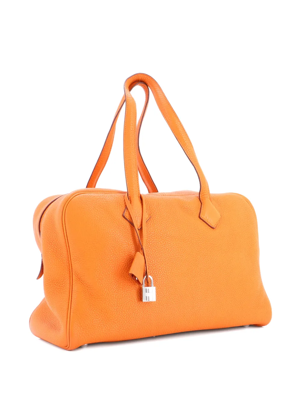 Hermès Pre-Owned Victoria II Bag Clemence 35 satchel - Orange