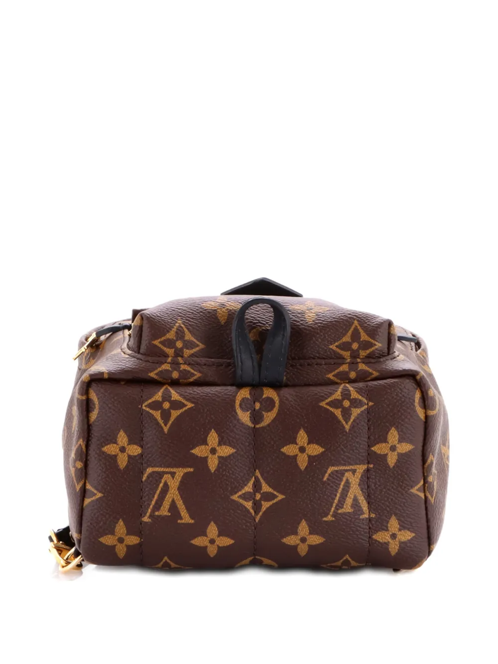 Pre-owned Louis Vuitton Palm Springs Monogram Canvas Mini Backpack In Brown