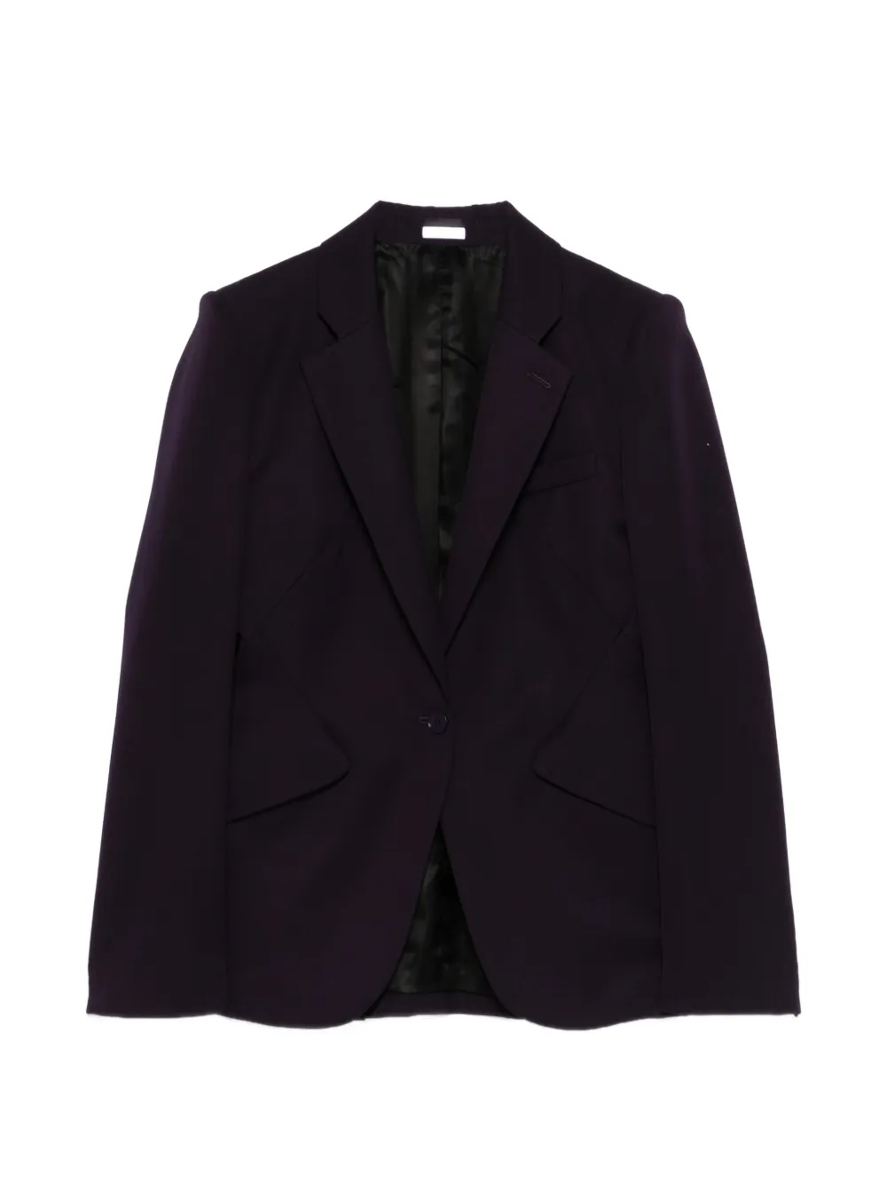 Alexander McQueen Blazer monopetto - Viola