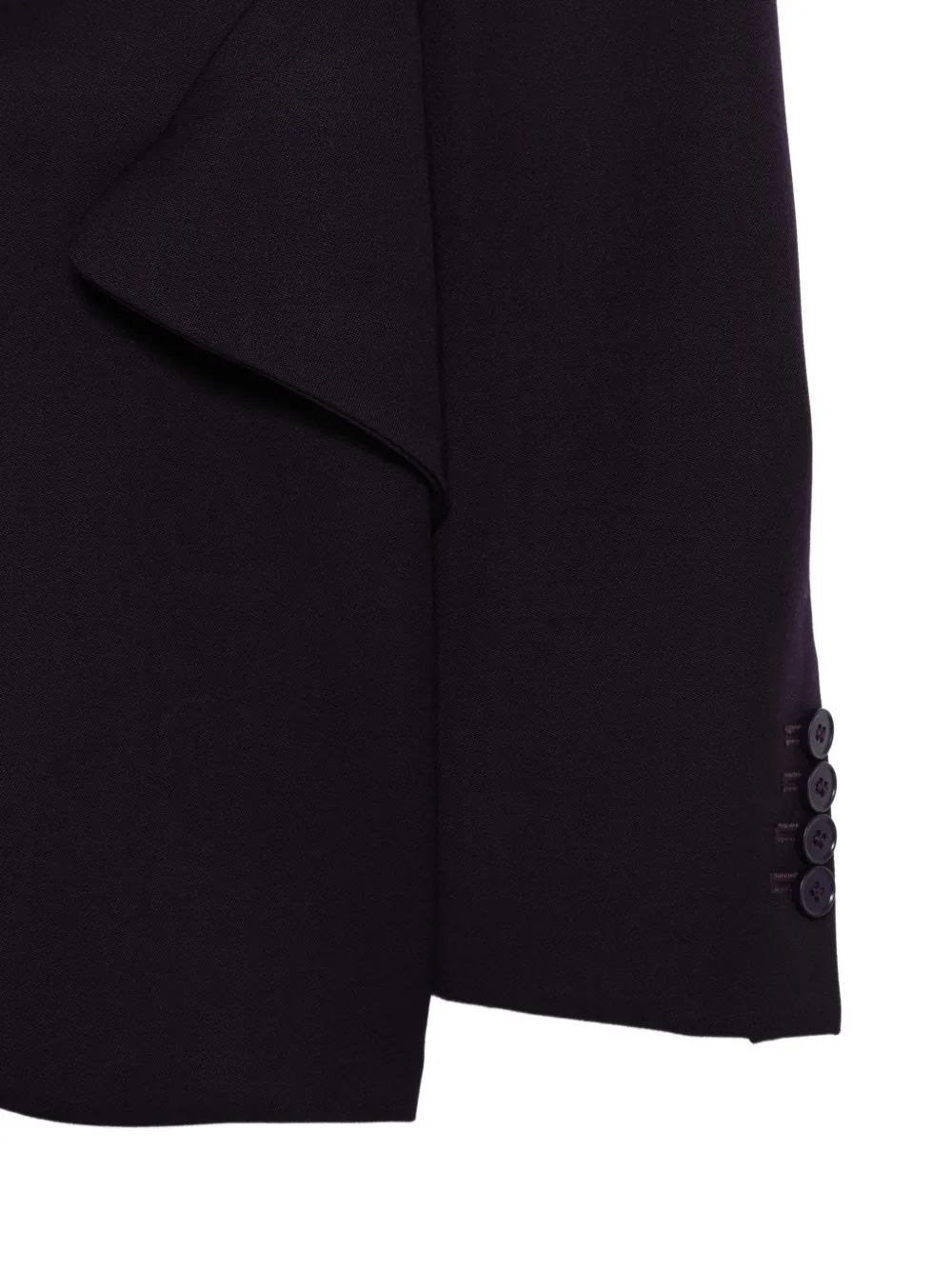  Alexander Mcqueen Single-breasted Blazer - Purple 