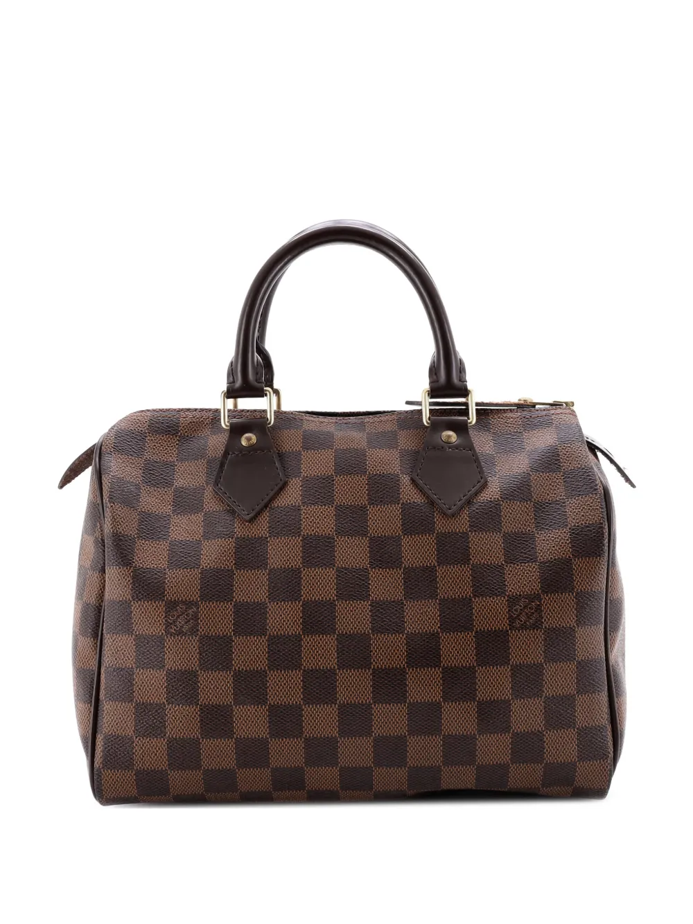 Louis Vuitton Pre-Owned Speedy Handbag Damier 25 satchel - Marrone