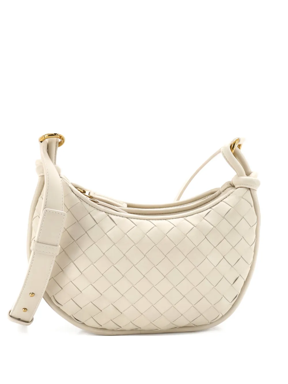 Bottega Veneta Pre-Owned Gemelli Intrecciato Leather Small crossbody bag - Toni neutri