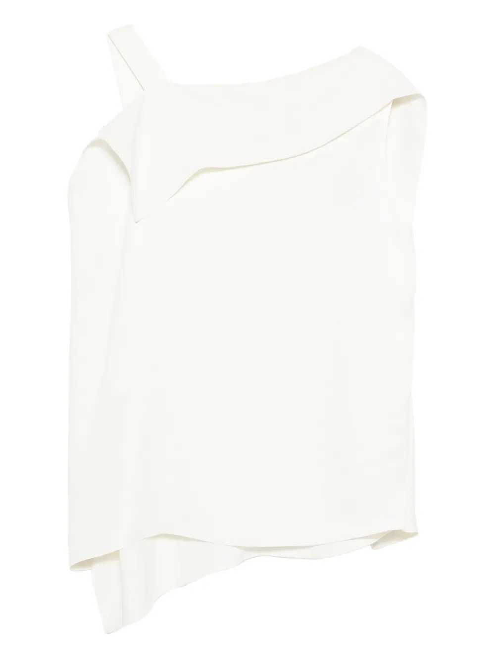 Christian Wijnants asymmetrical top | Neutrals | Image 1