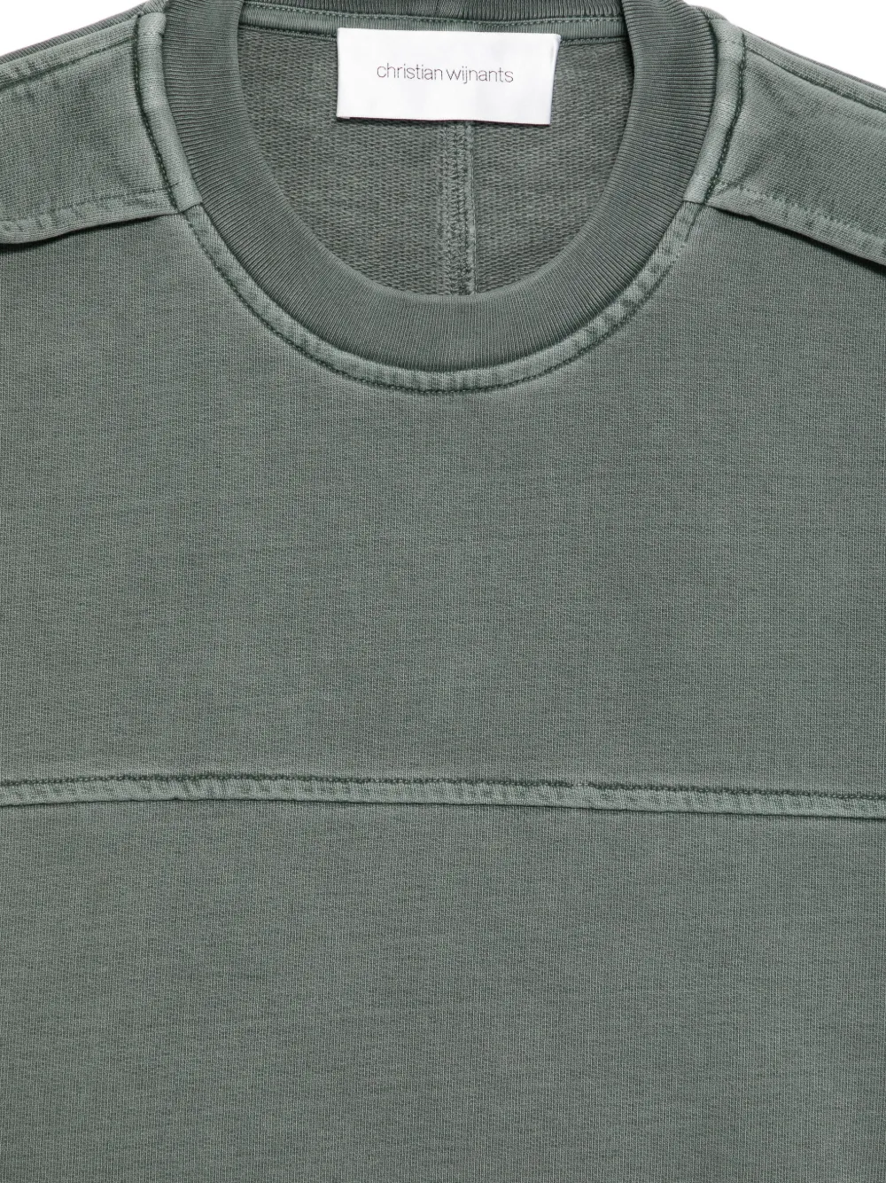  Christian Wijnants Panelled Sweatshirt - Grey 