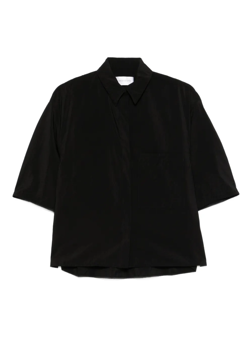 Christian Wijnants Talona chest-pocket shirt - Nero