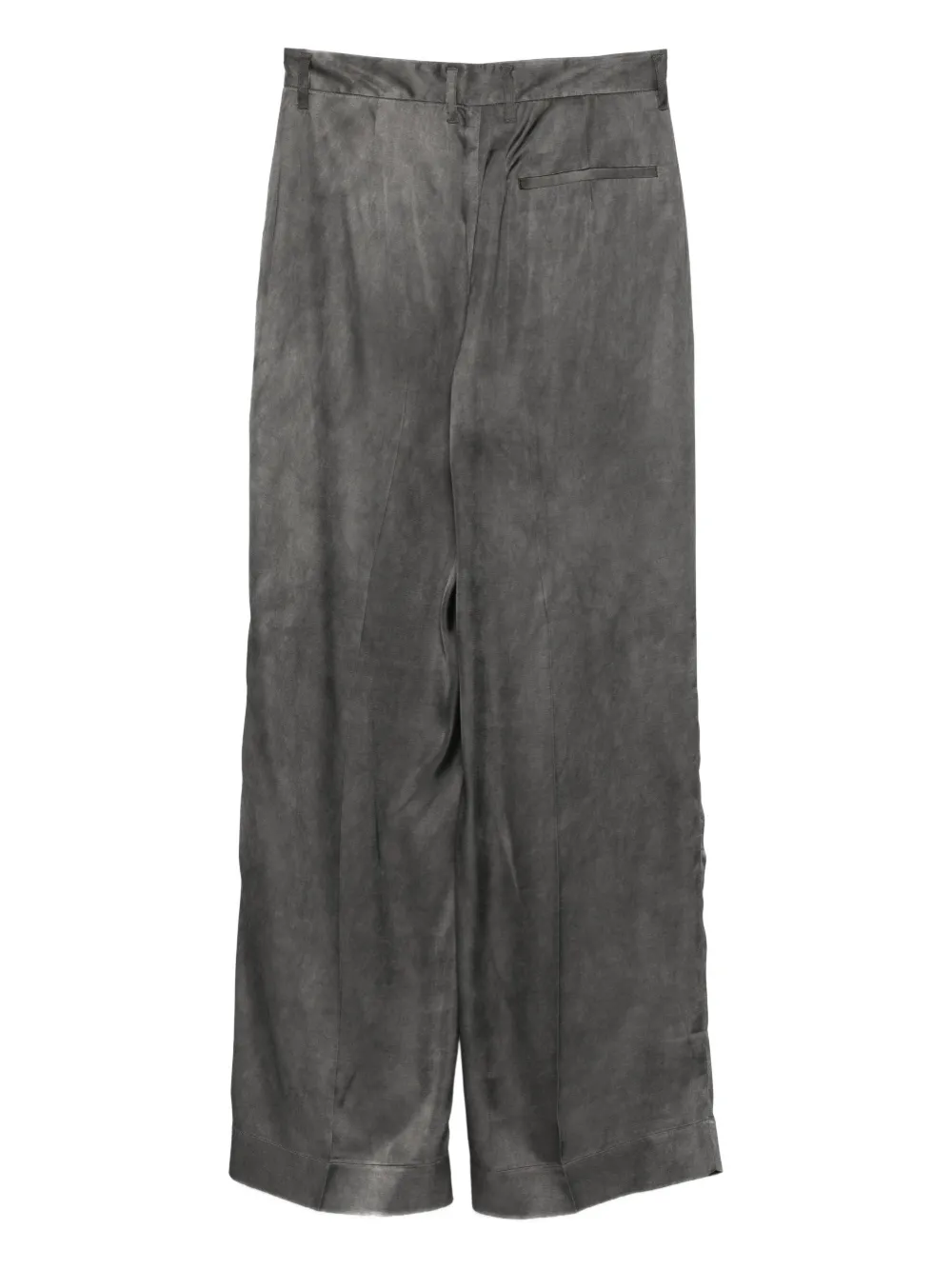 Christian Wijnants Pama pleated satin trousers - Grijs
