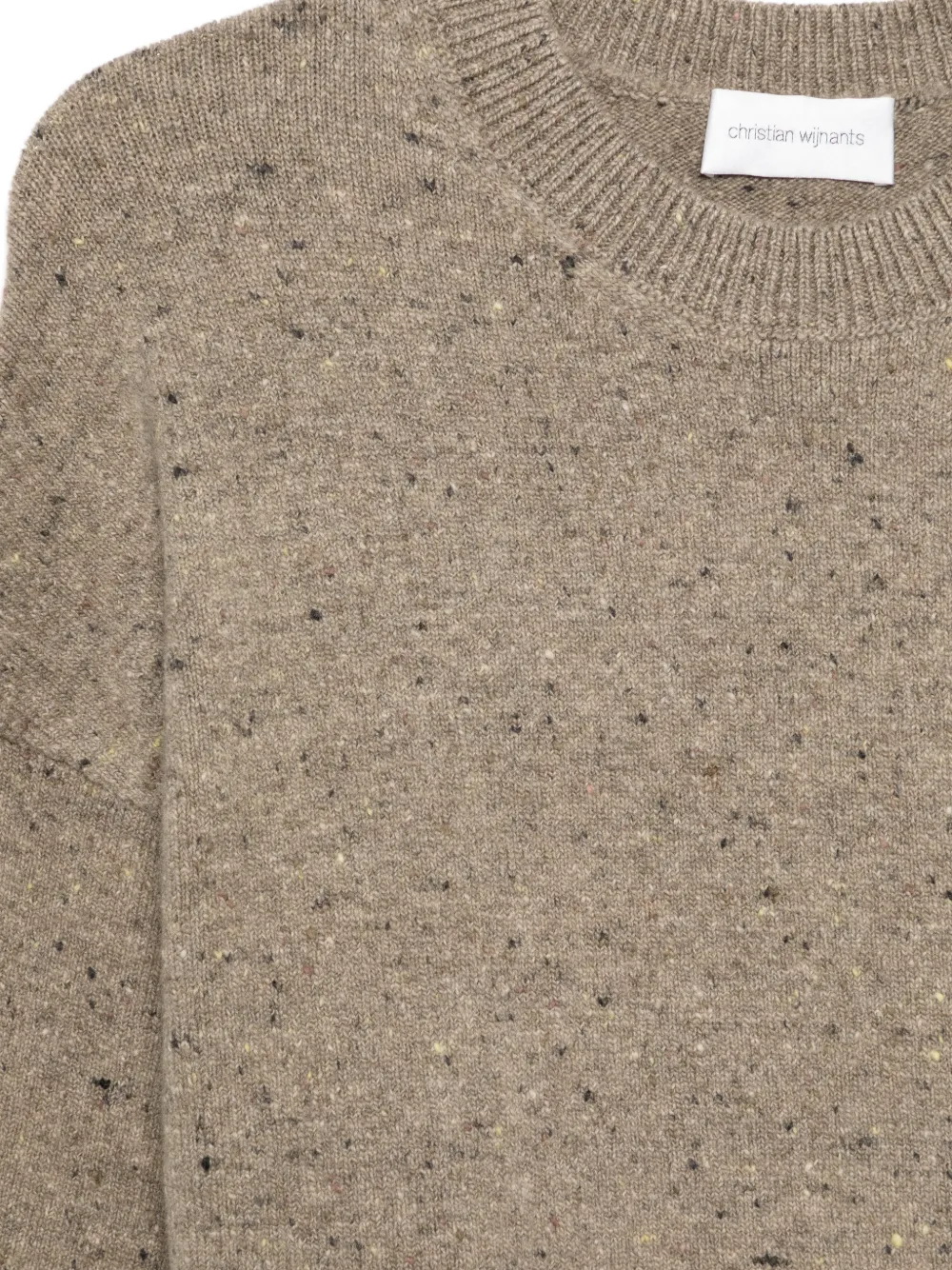  Christian Wijnants Crew-neck Sweater - Neutrals 