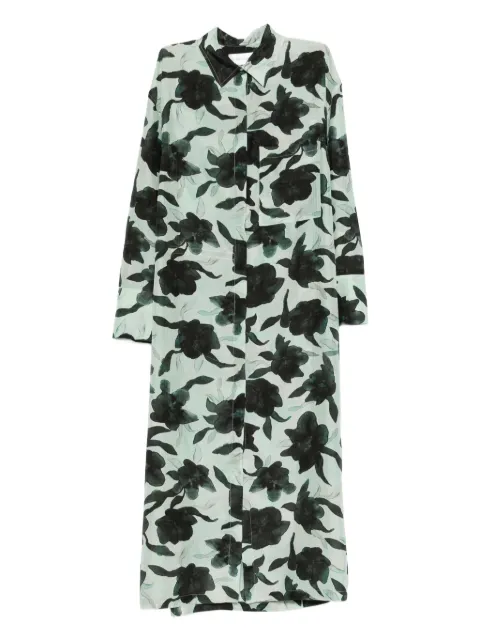 Christian Wijnants Diola floral shirt dress