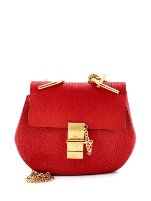 Chloé Pre-Owned Drew Leather Mini crossbody bag