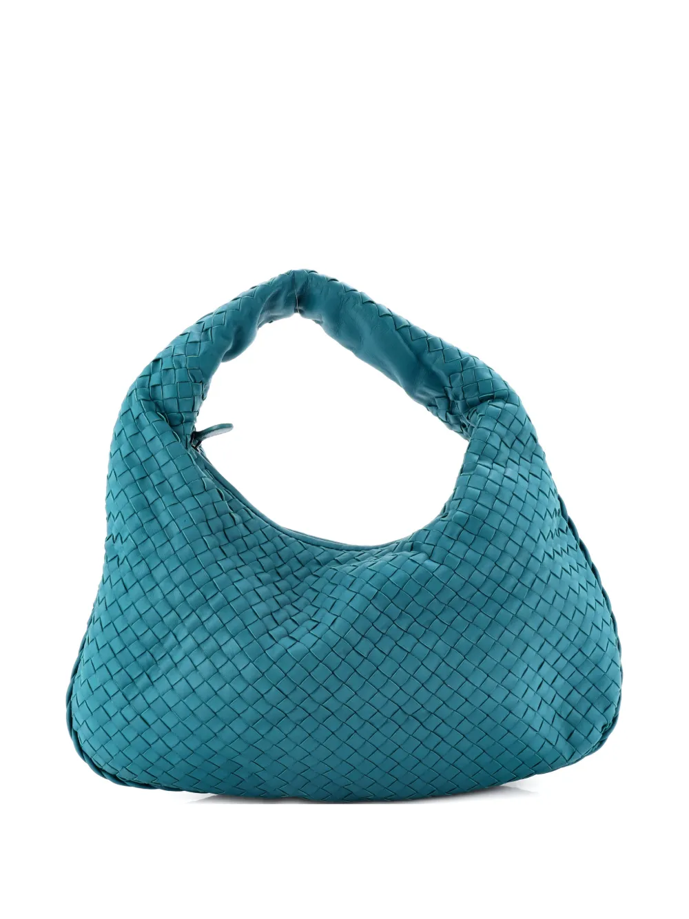 Bottega Veneta Pre-Owned Veneta Intrecciato Nappa Small hobo bag - Verde