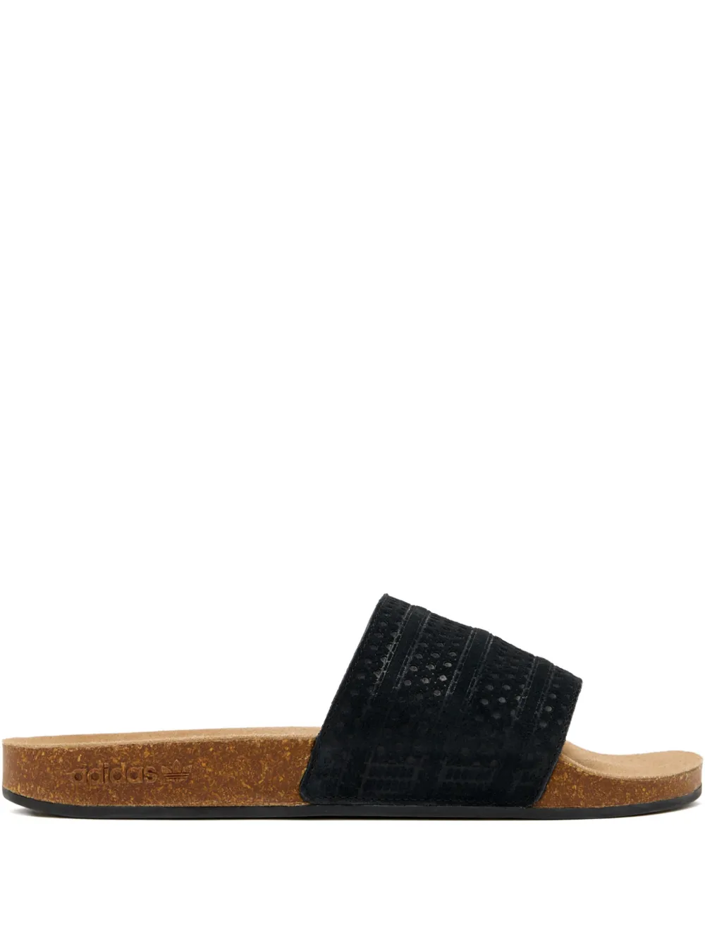 adidas Adilette perforated-band sandals - Nero