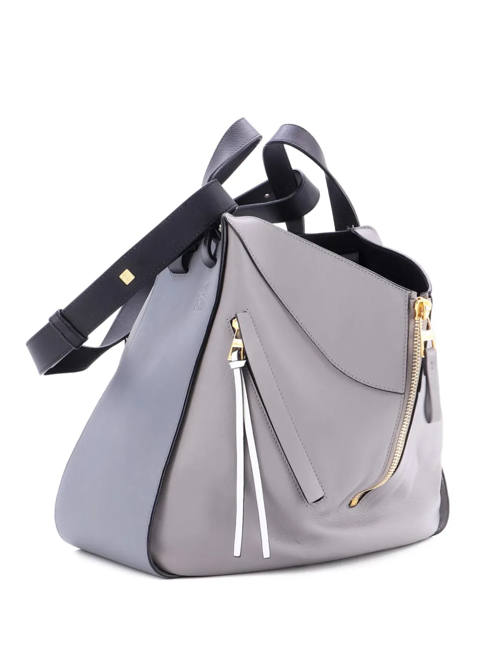 Loewe Pre-Owned Hammock Bag Leather Medium shoulder bag | Black | Image 1