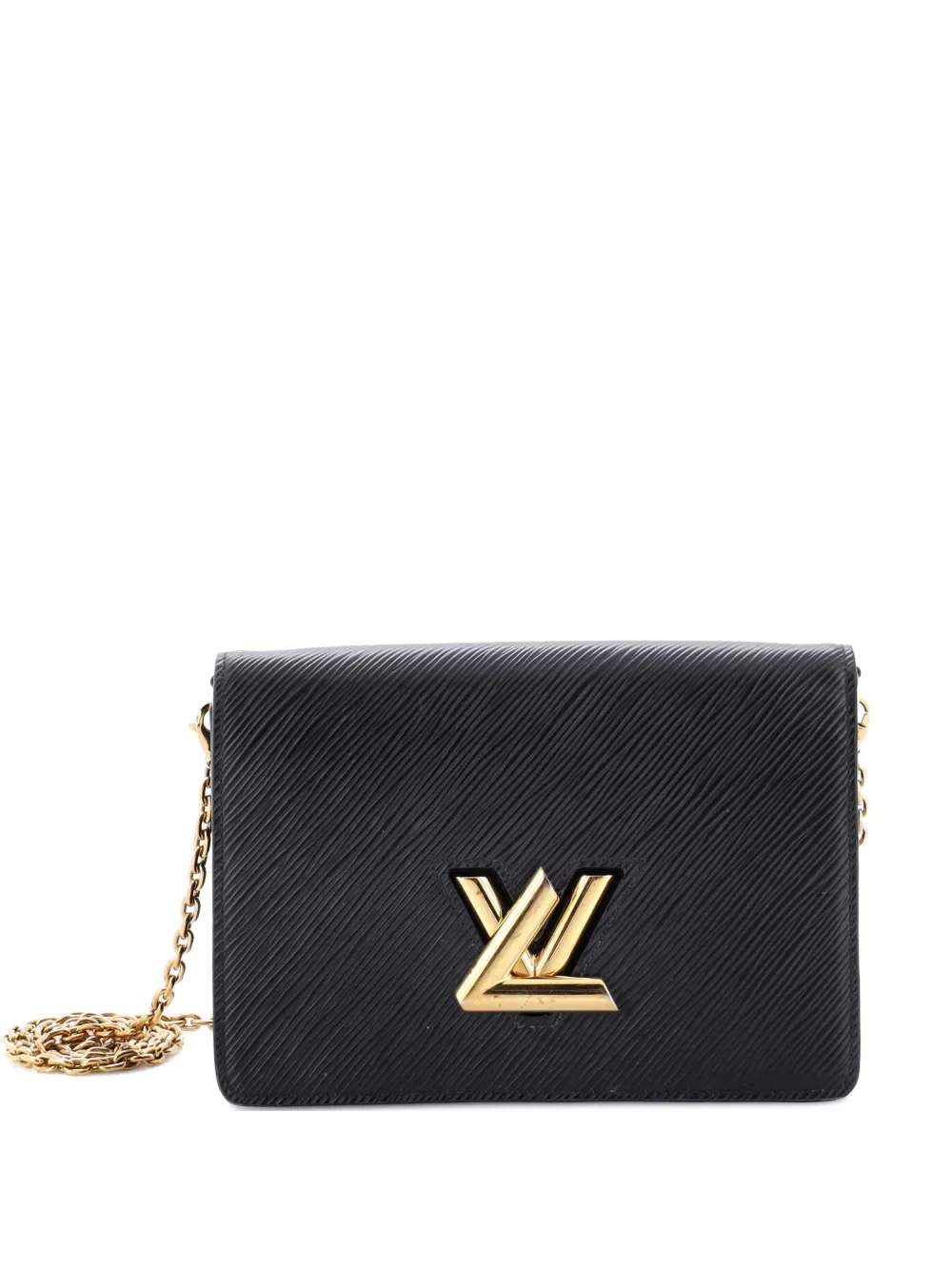 Louis Vuitton Pre-Owned Twist Belt Wallet on Chain Epi Leather crossbody bag - Nero