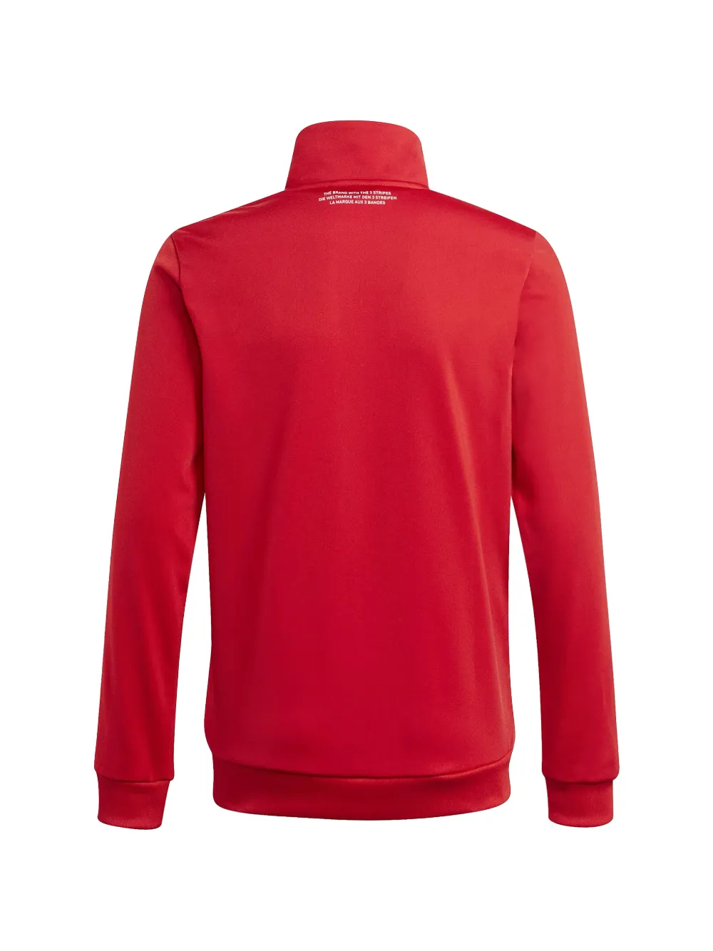 adidas Kids Sweater met logo en rits Rood