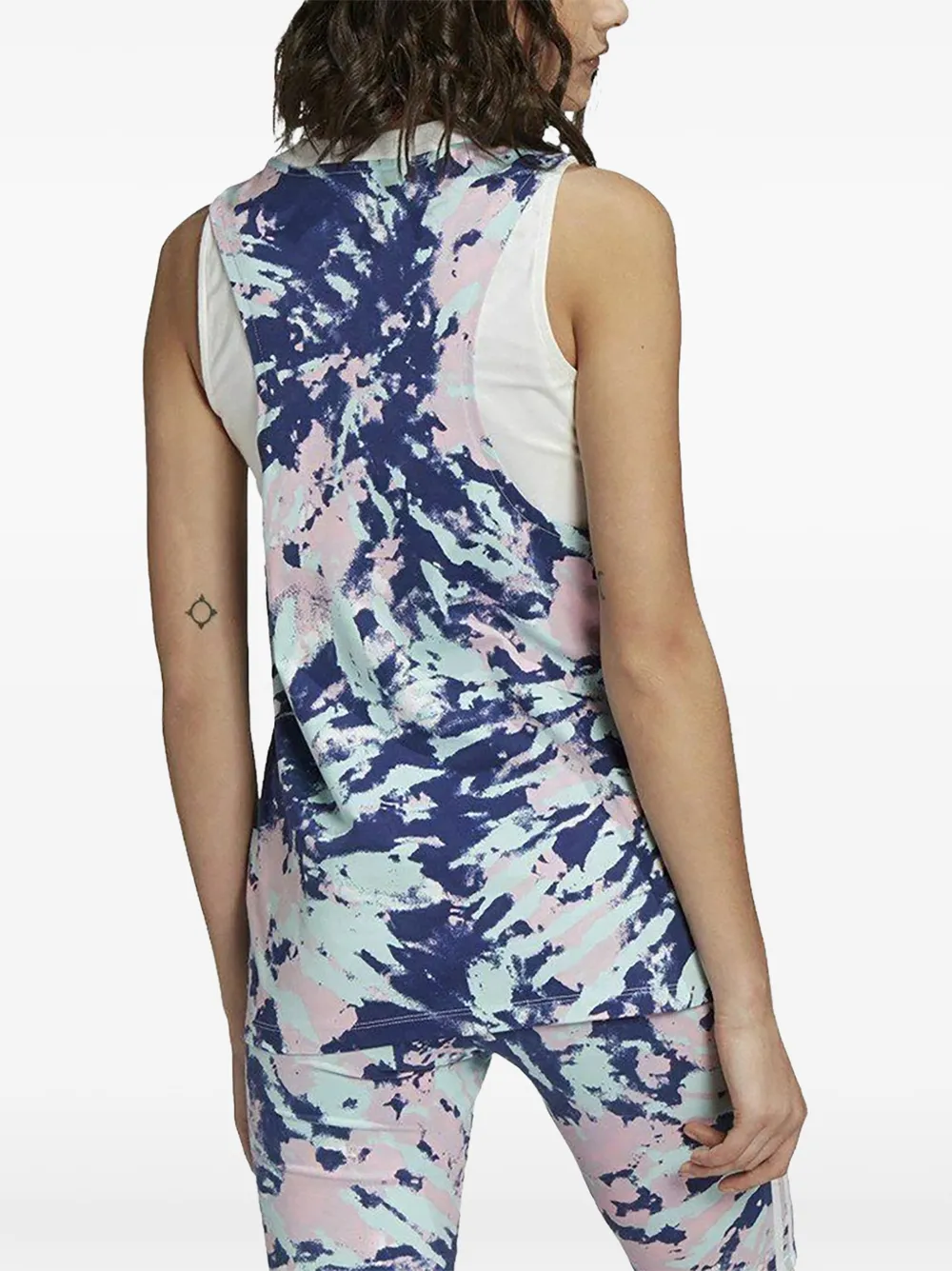 adidas Mouwloze tanktop Blauw