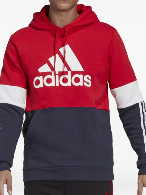 adidas colour-block hoodie