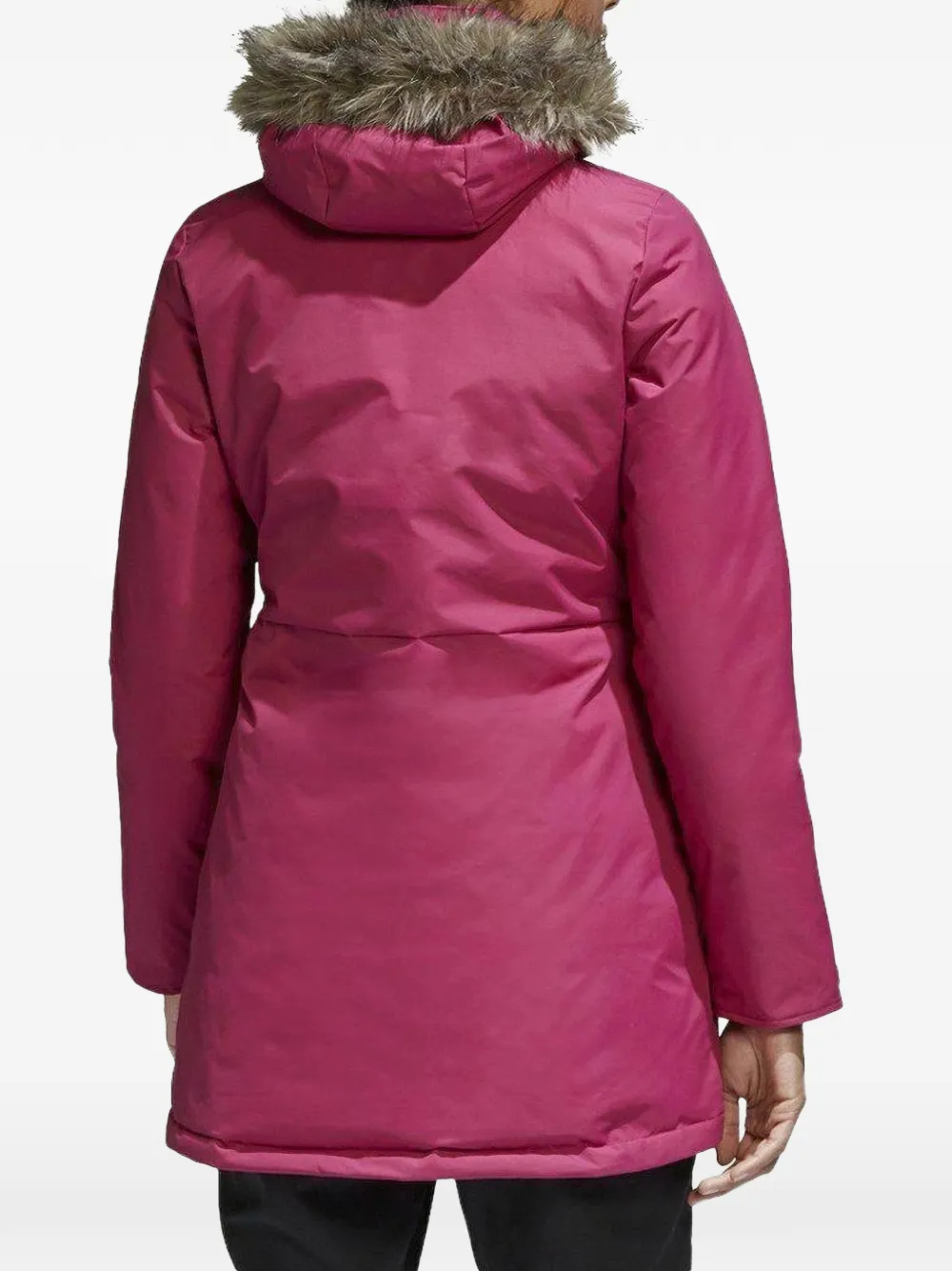  Adidas Xploric Hooded Parka - Pink 