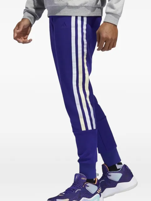 adidas Donovan Mitchell stripe track pants