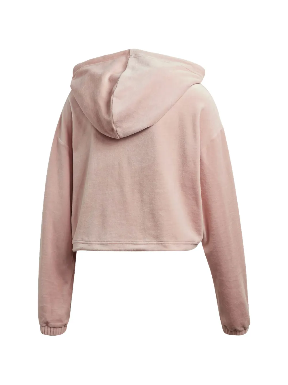 adidas Cropped hoodie Roze