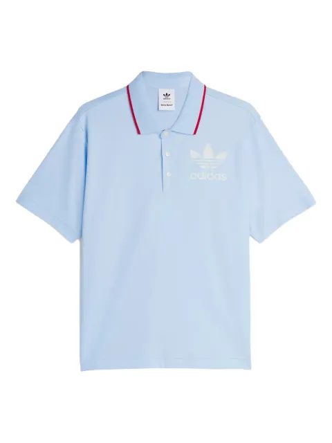 adidas x  Wales Bonner short-sleeve polo shirt