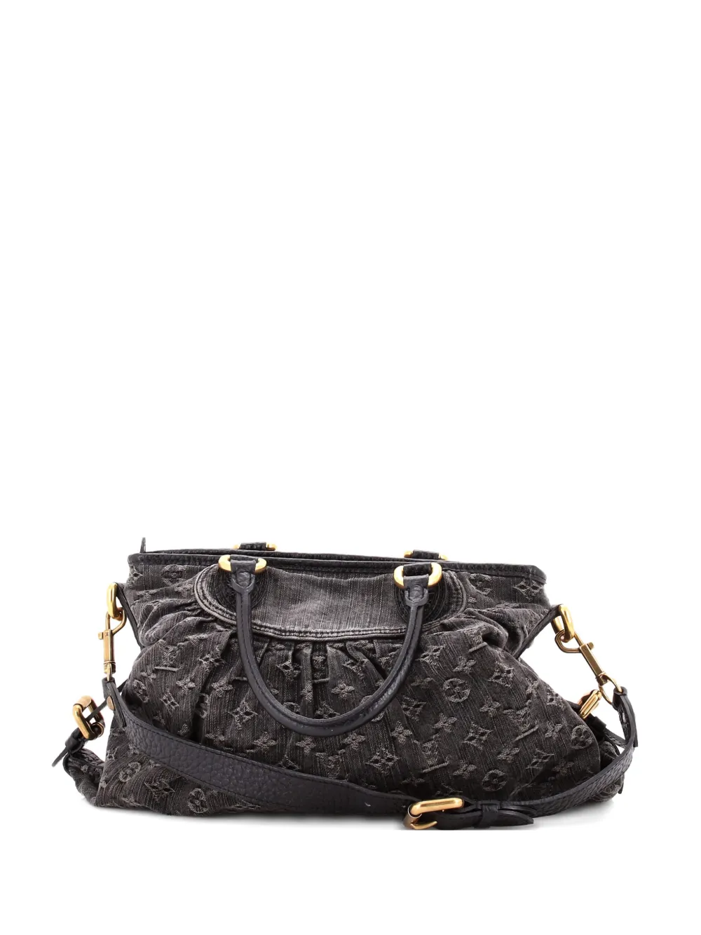 Louis Vuitton Pre-Owned Neo Cabby Handbag Denim GM satchel - Nero