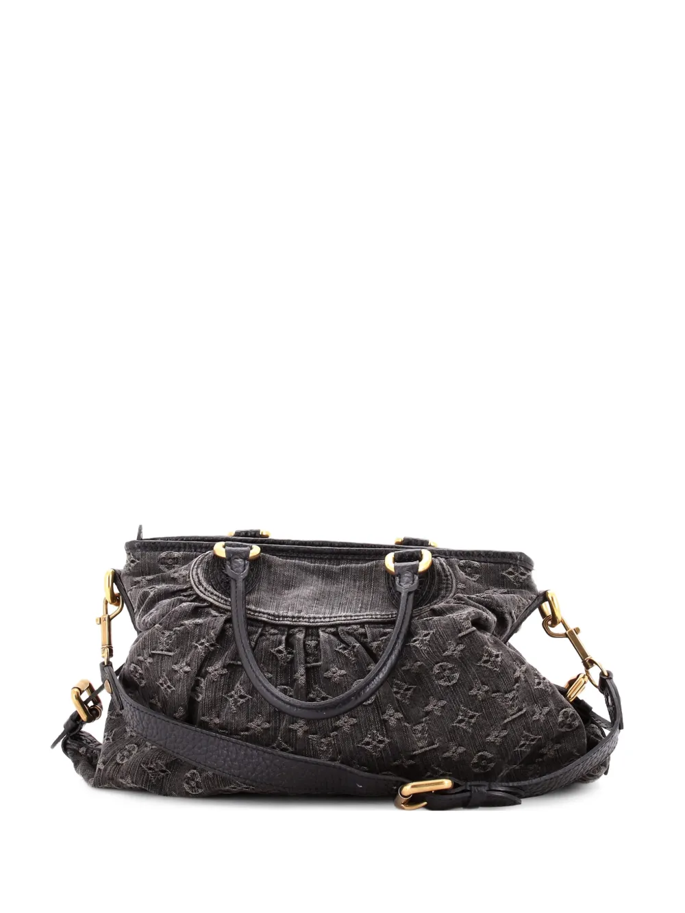 Louis Vuitton Pre-Owned Neo Cabby Handbag Denim GM satchel - Nero