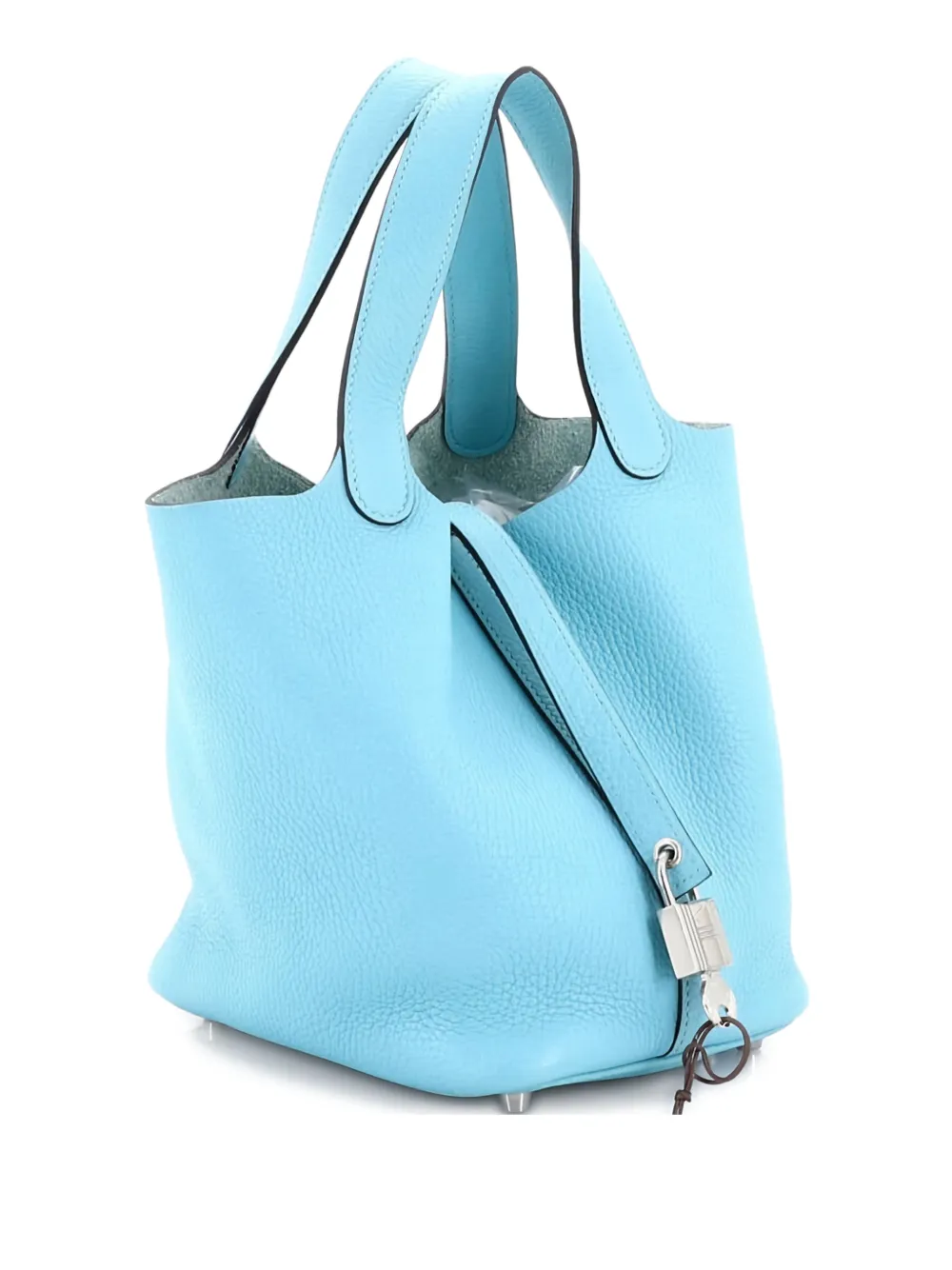 Hermès Pre-Owned Picotin Lock Bag Clemence PM bucket bag | azul | Image 1