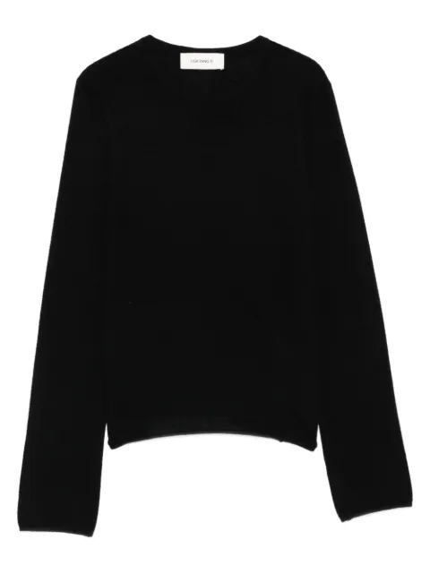 Lisa Yang Georgie long-sleeve crew-neck top