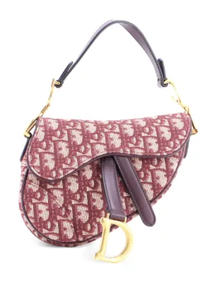 Christian Dior Pre-Owned 2018 ストライプ ブック ハンドバッグ L