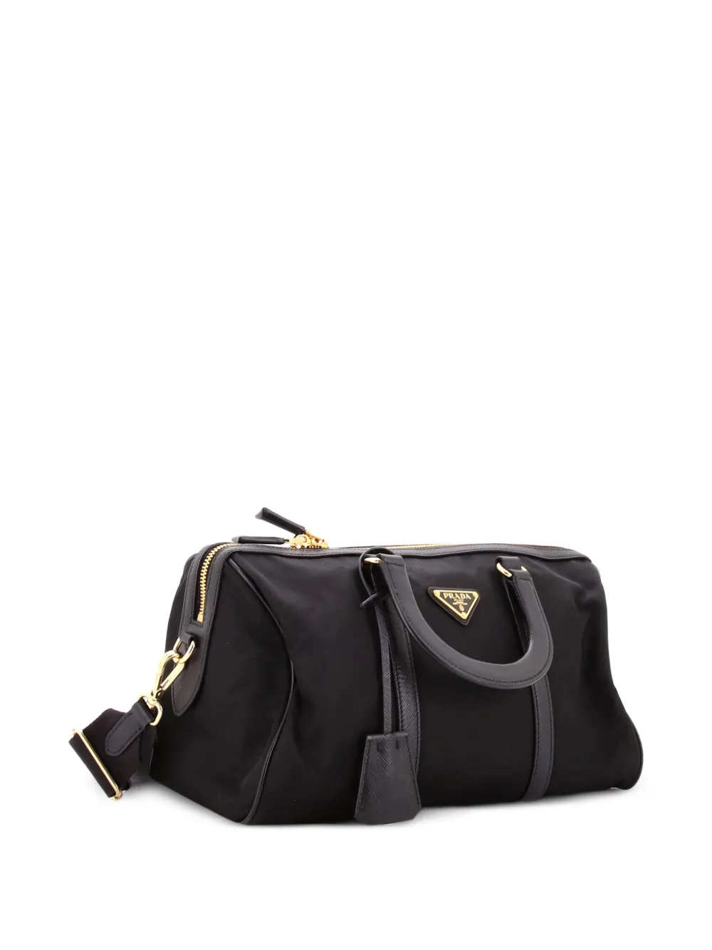 Re-Edition 1978 Top Handle Bag Re-Nylon With Saffiano Leather Medium Satchel