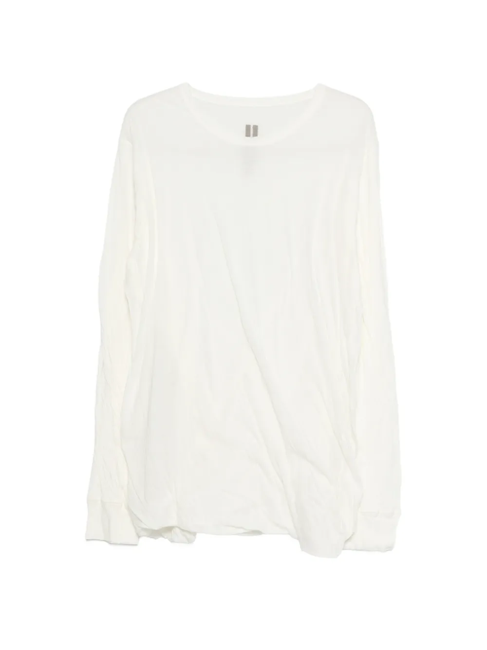 Rick Owens long-sleeve T-shirt - Bianco