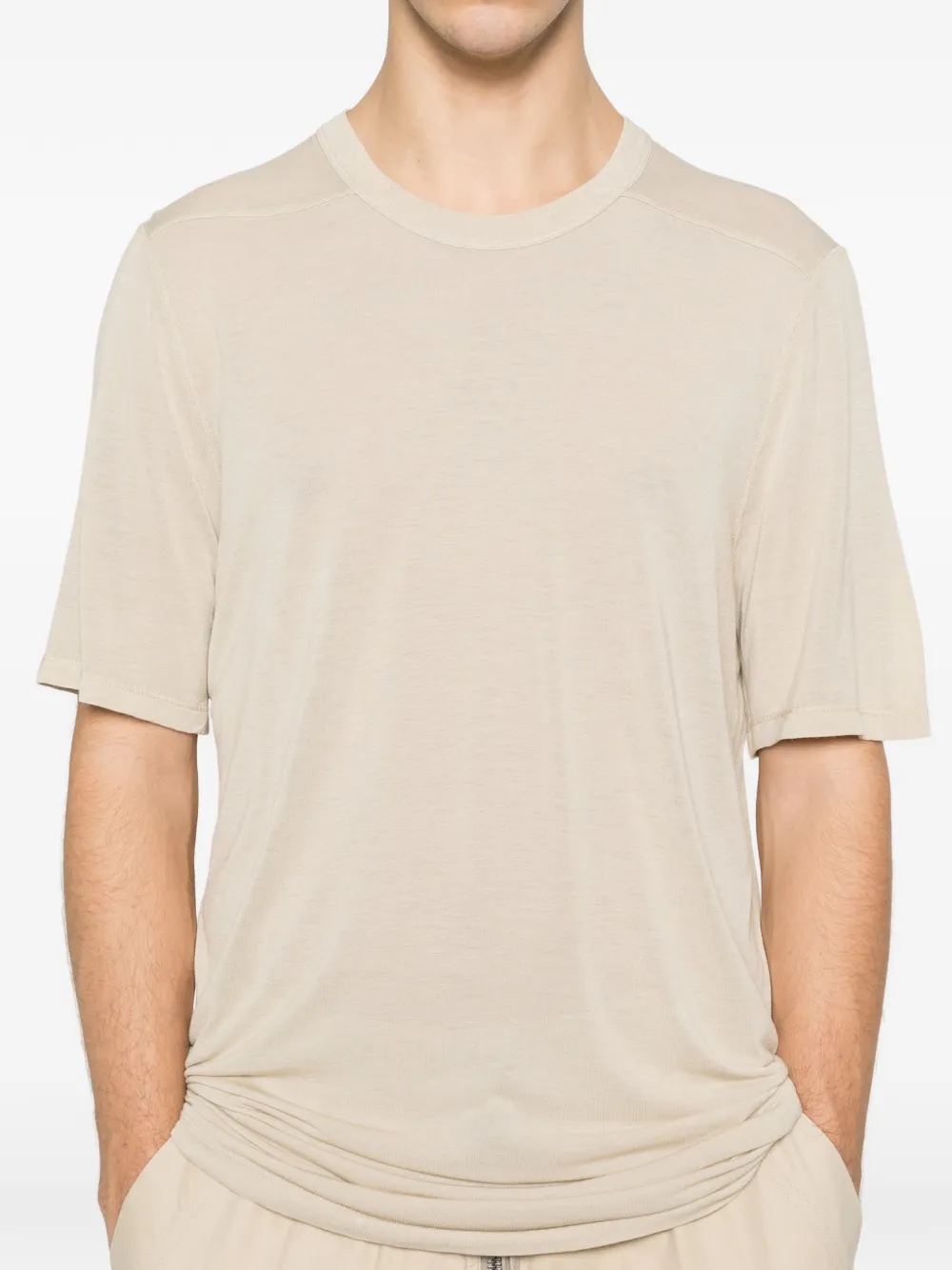 Rick Owens Level T-shirt Beige