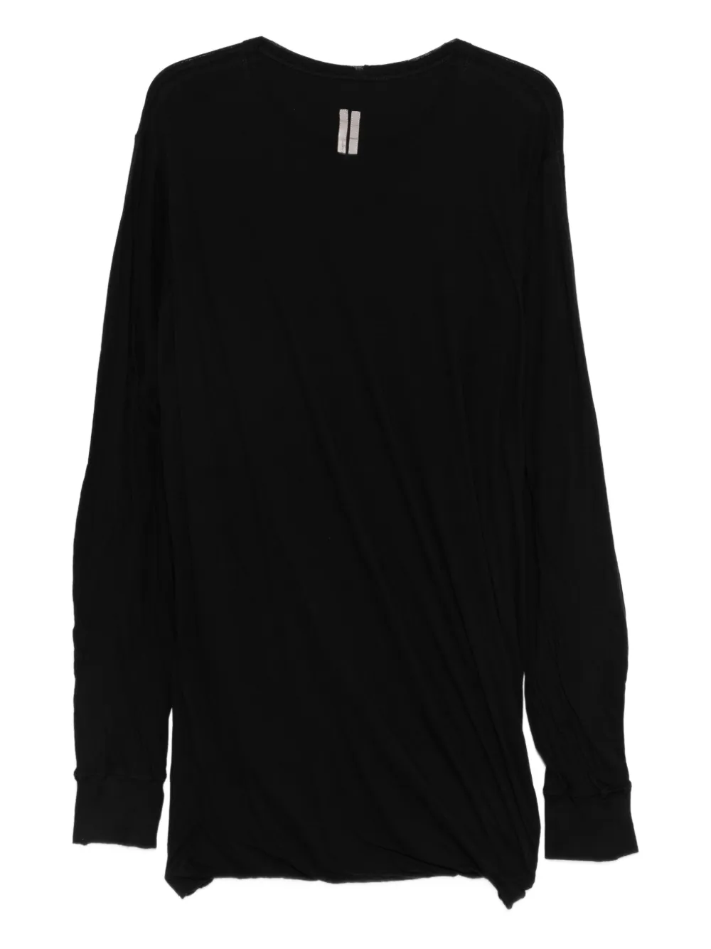 Rick Owens Jumbo Double long-sleeved T-shirt - Nero