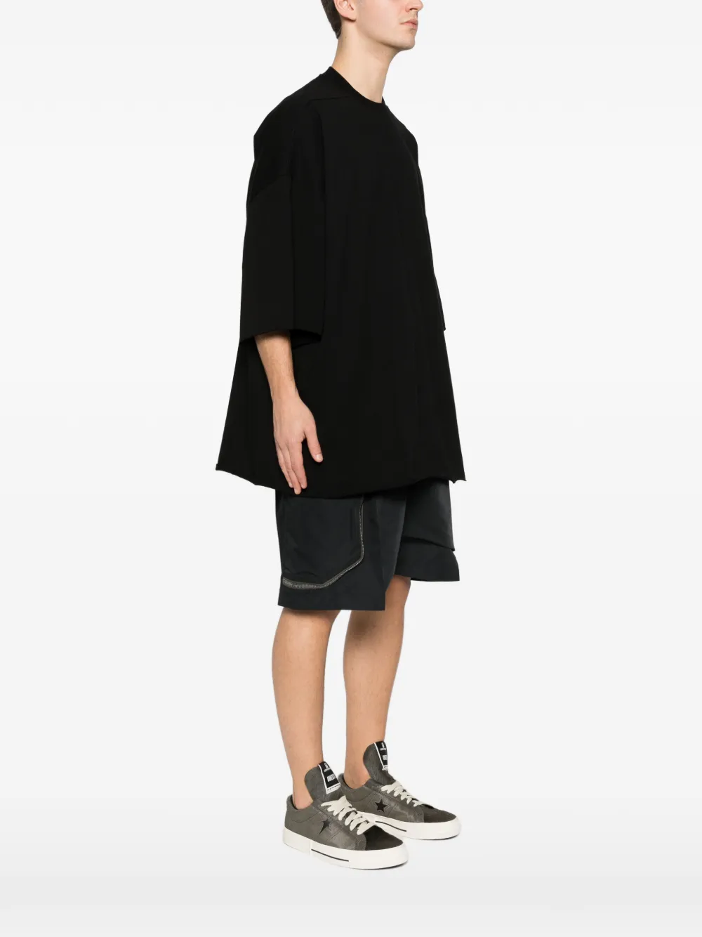 Rick Owens Tommy T-shirt met korte mouwen Zwart