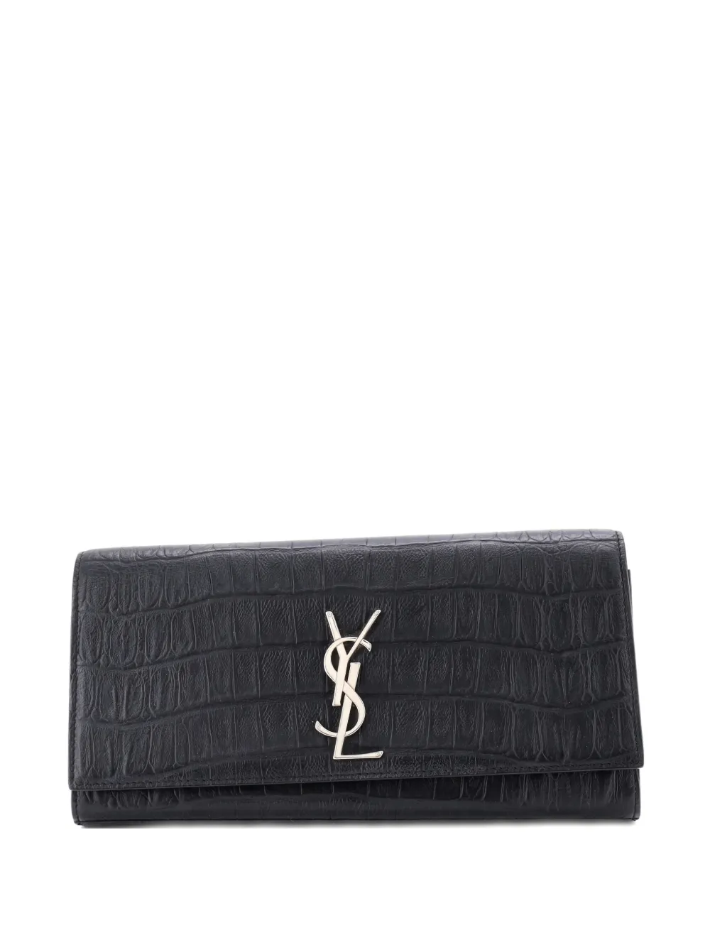 Saint Laurent Pre-Owned Clutch con monogramma | nero | Image 1