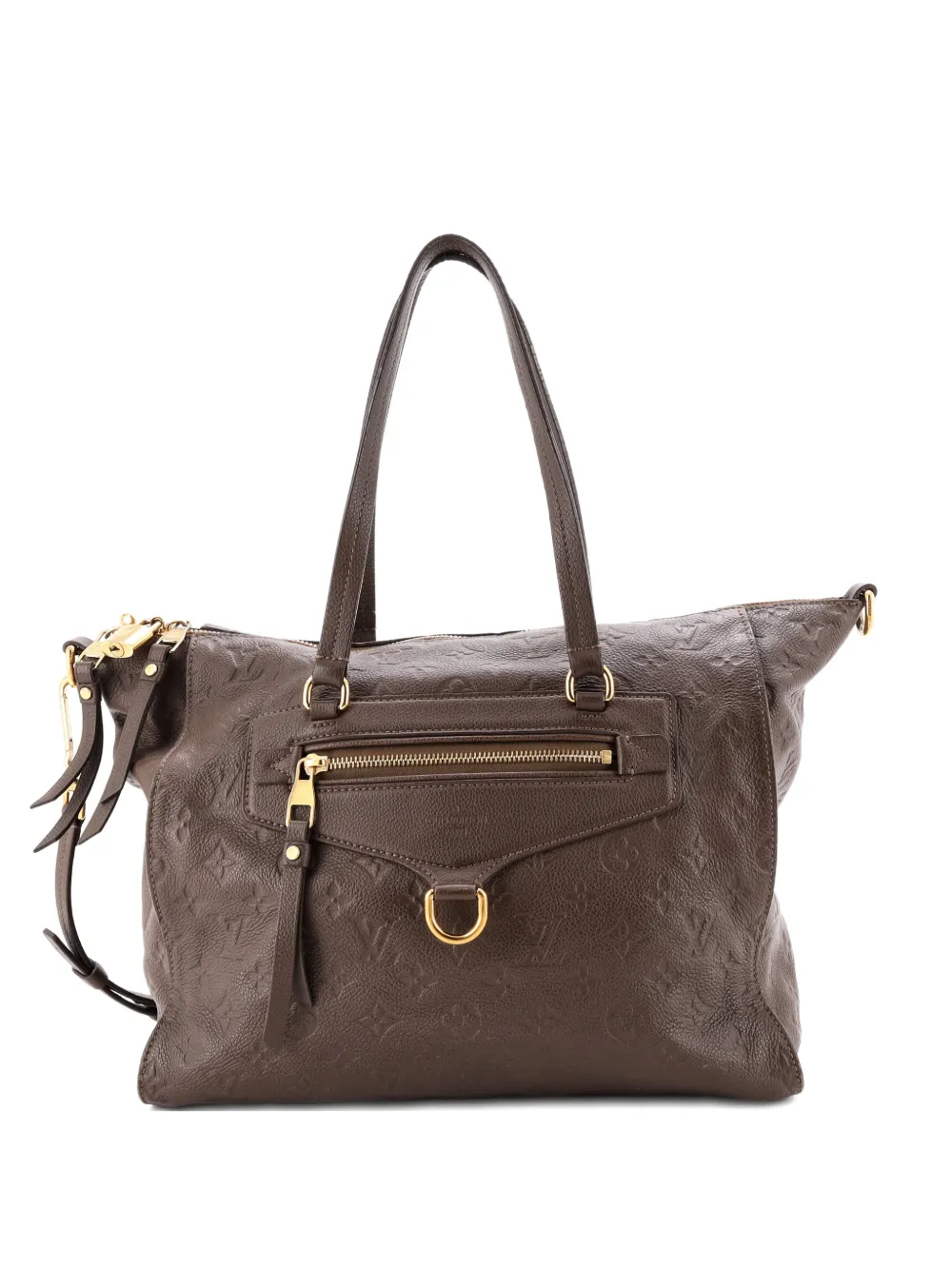 Louis Vuitton Pre-Owned Lumineuse Handbag Monogram Empreinte Leather PM tote bag - Brown
