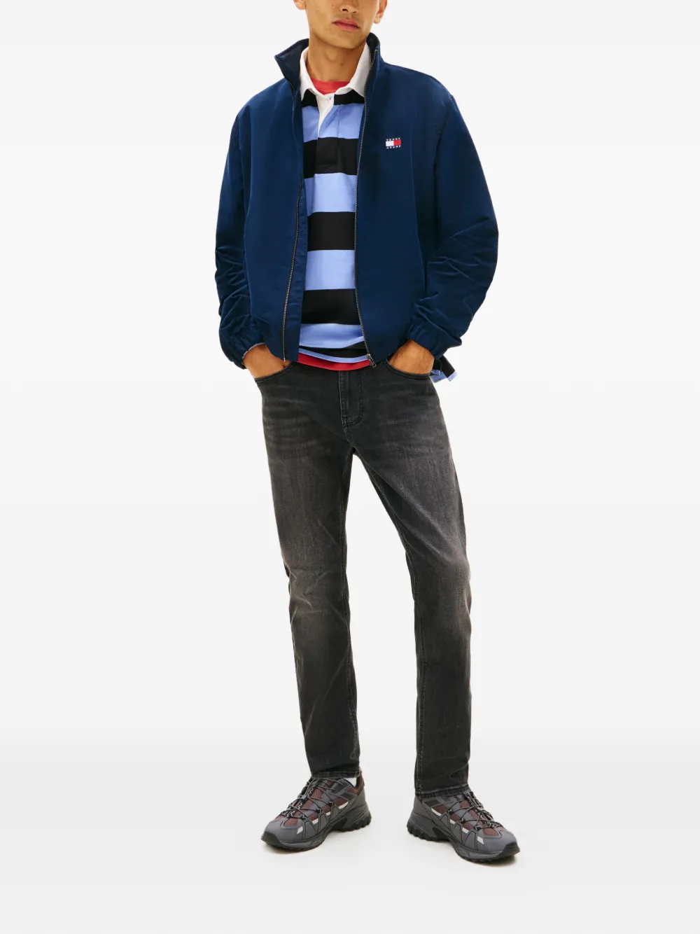 Tommy Jeans button-up trousers - Zwart