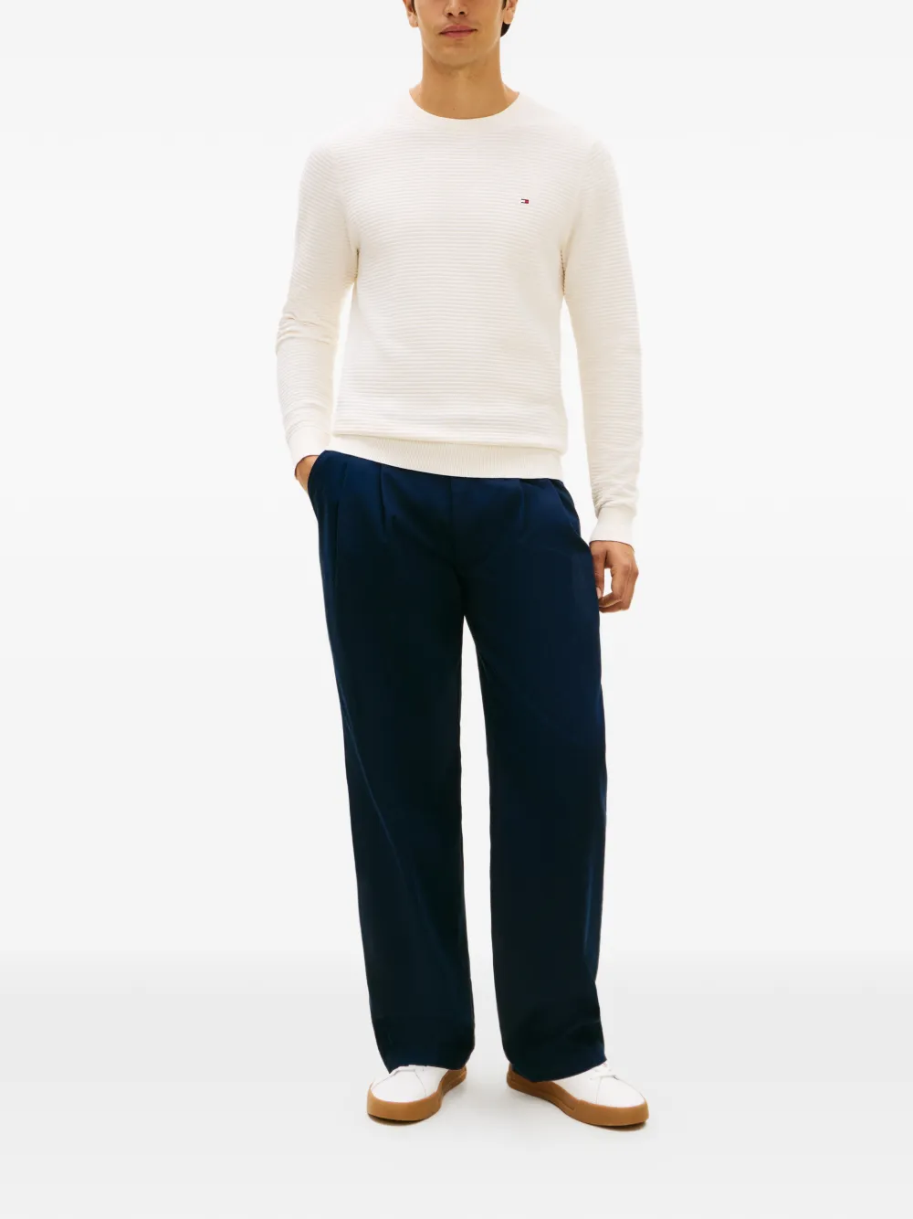 Tommy Hilfiger textured sweater | Långärmade tröjor | Image 2