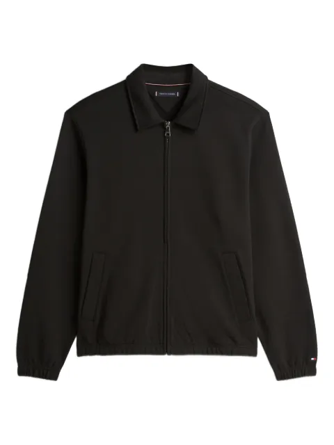 Tommy Hilfiger collared zipped sweatshirt