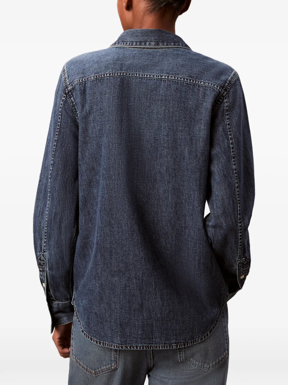 Calvin Klein Blouse Blauw