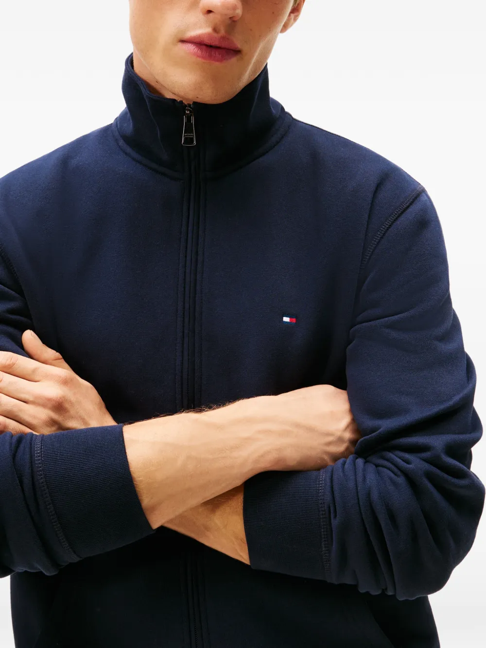 Tommy Hilfiger Vest met rits Blauw