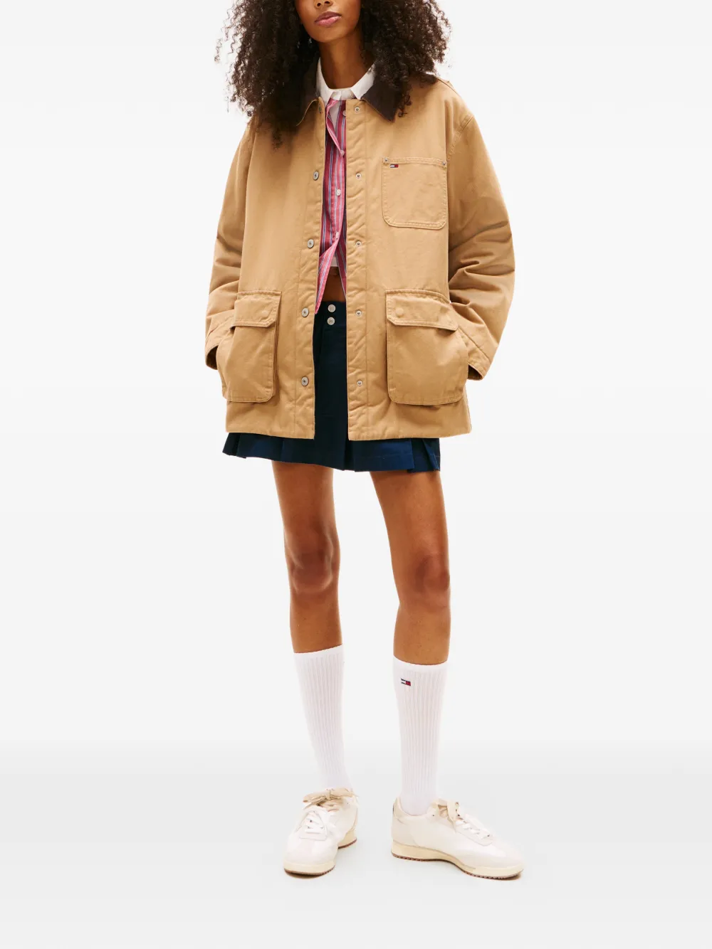 Tommy Jeans corduroy-collar jacket | Denim Jackets | Image 2