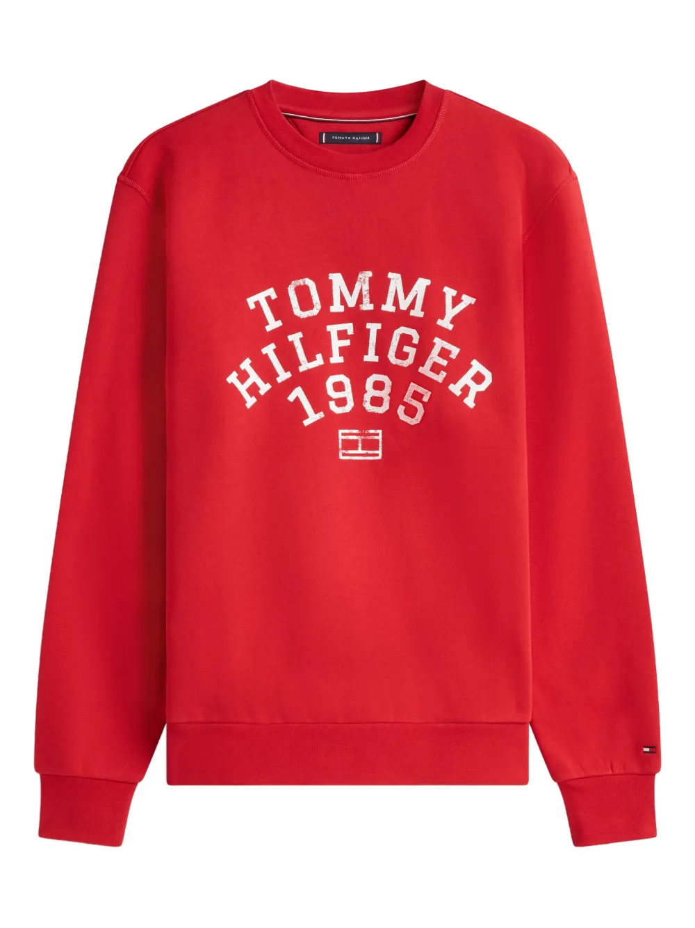 Tommy Hilfiger logo sweateshirt | Red | Image 1